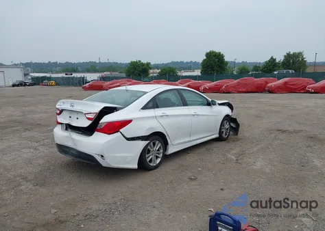 2014 Hyundai Sonata Gls из США, поврежденный, VIN 5NPEB4AC0EH858062